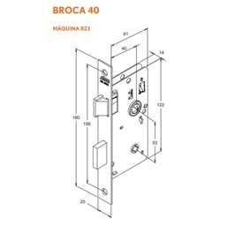 Fechadura Banheiro 823/35 Rq1 Roseta Acabamento Preto Fosco Stam - 3