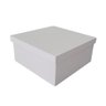 Kit com 12un de Caixa 100% Mdf (19x19x09) Branco - 1