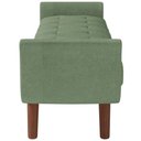 Ver imagem 5 de Puff Recamier Decorativo com Pés em Madeira 140cm Itália P05 Bouclê Oliva