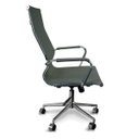 Ver imagem 3 de Cadeira Presidente Giratória Esteirinha Charles Eames Cinza