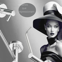 Ver imagem 2 de Kit de Acessórios para Banheiro Alto Brilho 4 Peças Grego Metal 2050at