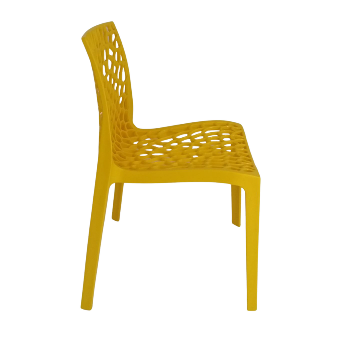Cadeira Gruvyer Amarela - kit com 4 - 3