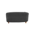 Ver imagem 6 de Namoradeira Sofá Feijão Cancún 130cm Orgânica Suede Cinza