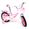 Bicicleta Princess Aro 14 Infantil Rosa para Menina - Unitoys - 1