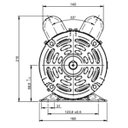 Ver mais imagens de Motor Elétrico Lixadeira Cinta Cutelaria 2cv Alta Rota. Mono