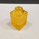Ver imagem 6 de Vaso Garrafa Decorativo de Vidro Amarelo 9x5x5cm Enfeite Sala Mesa Estante