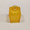 Ver imagem 3 de Vaso Decorativo Enfeite Casa Garrafa Home&co Vidro 9x5x5cm Amarelo