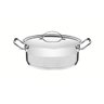 Caçarola Professional Rasa 24 Cm 4,7 L em Aço Inox Fundo Triplo Detalhe Satinado Tramontina 62623/24 - 1