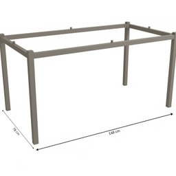 Base de metal para Mesa de Jantar 148cm Reno - 2