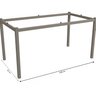 Base de metal para Mesa de Jantar 148cm Reno - 2