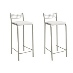Conjunto 2 Banquetas com Encosto Gênova - 1
