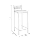 Ver imagem 2 de Conjunto 2 Banquetas com Encosto Gênova