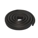 Ver imagem 1 de Protetor De Quina Em U Preto Para Mesa De Vidro