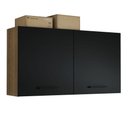 Ver imagem 3 de Armário Aéreo Multiuso 120cm 2 Portas Agata Madesa