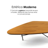 Mesa de Centro Capri Formato Orgânico 116x35 - 6