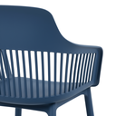 Ver imagem 2 de Cadeira Marcela Cor:azul