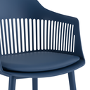 Ver imagem 4 de Cadeira Marcela Cor:azul