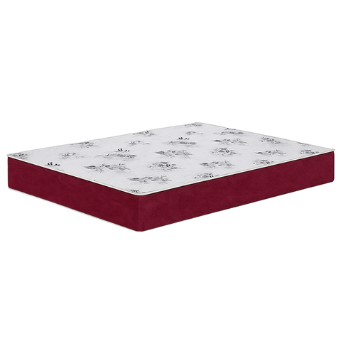 Colchão Molas Bonnel 128x188x24 - Lateral Vinho Premium