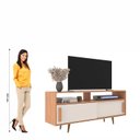 Ver imagem 5 de Rack para TV até 65 Polegadas 150cm Filadélpia Marrom