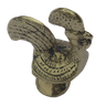 Estatueta GALO DE BARCELOS Artesanal História De Um Milagre SAT Galo Dourado - 7