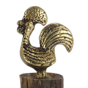 Ver imagem 2 de Estatueta GALO DE BARCELOS Artesanal História De Um Milagre SAT Galo Dourado