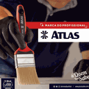 Ver imagem 5 de Rolo de Lã Anti Gota com Garfo Gaiola 2321SR 23cm Atlas