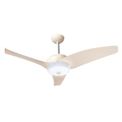 Ventilador de Teto Latina VT633 Bege Controle de Parede 220V