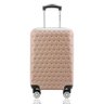 Mala de Bordo 10 Kg para Viagem em Abs Cadeado Integrado Rodas 360º Gladiador C1mb: Rose Gold - 1