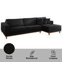 Ver imagem 4 de Sofá Cronos 03 Metros Chaise Lado Direito Meu Sofá Online