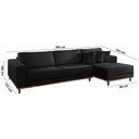 Ver imagem 3 de Sofá Cronos 03 Metros Chaise Lado Direito Meu Sofá Online