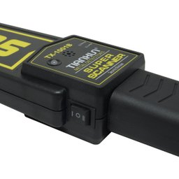 Detector Metal Portátil para Segurança Scanner Bastão Revista Eventos Bateria 9V Importway Iwdm-006 - 3