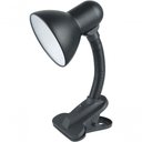 Ver imagem 1 de Luminaria de Mesa com Garra Presilha Articulavel Biv Sala Trabalho Escritorio Abajur Branca