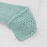 Manta Peseira de Maxi Tricot King 0,70x2,50m, Cor Menta - Magma Cotton - 4