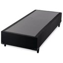 Ver imagem 4 de Cama Box Solteiro com Colchão Mola Safira Spec Preto Hellen Colchões