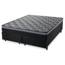 Ver imagem 1 de Cama Box Queen 158cm Safira Preto Hellen Colchões