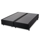 Ver imagem 2 de Cama Box Queen 158cm Safira Preto Hellen Colchões
