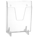 Ver imagem 2 de 2 Expositores de Acrílico A4 Parede Mesa para Documentos Dellocolor Vertical Transparente