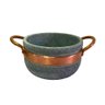 Cumbuca Alça de Cobre Pedra Sabão Tigela Caldo Sopa 500ml - 1