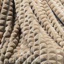 Ver imagem 5 de Coordenado Cobre Leito e Cobertor Tok Max Queen Ultrasoft Alto Relevo Dupla Face - Palha