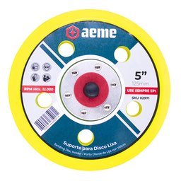 Suporte para Disco de Lixa Pluma Aeme 5 Pol (125mm) 100 Unidades - 2