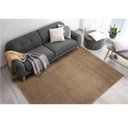 Ver imagem 1 de Tapete Sala e Quarto Plush 150x200 Fofo Macio 15mm Bege:liso/nude
