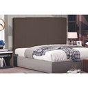Ver imagem 3 de Cabeceira Casal 1,40m Ravenna Suede - Pallazio - Caramelo