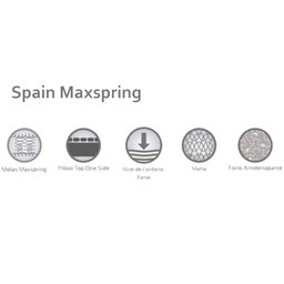 Colchão Queen Molas Maxspring Spain Pillow Top (158x198x27) - Herval - 4