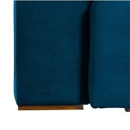 Sofá Modular Ceará 5 Lugares 2.50 MT Retrátil e Reclinável Veludo Sofatec - 9
