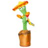 Cacto Dançante Musical Falante Dança Repete Brinquedo Usb Modelo:chocalho - 1