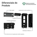 Ver imagem 7 de Armário de Cozinha Completa 300 cm Preto Nice Madesa 09
