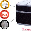 Ver imagem 4 de Cama Box Queen com Duas Cama Auxiliar e Colchão Molas Ensacadas com Pillow Top Certificado 158x198x5