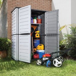 Depósito Galpão Grande 2.360L Plástico Cinza Rimax - 5