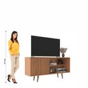 Ver imagem 5 de Rack Ripado para TV até 55 Polegadas 136cm San Diego Marrom