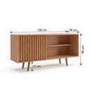 Ver imagem 4 de Rack para Tvs até 55 Polegadas 136cm Freijó